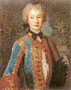 Anna Orzelska in riding habit Louis de Silvestre